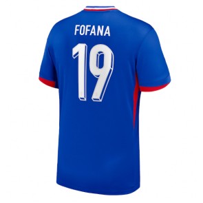 Frankrike Youssouf Fofana #19 Hemmatröja EM 2024 Kortärmad